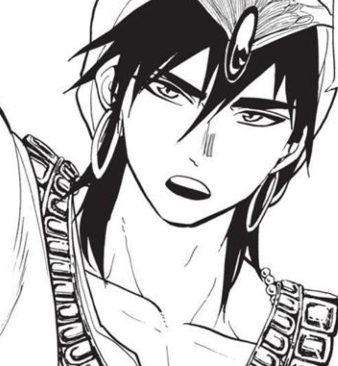 "Advantage." 

He then glanced at Judar. 

"Yes, Mr Fakeout. I saw that double cross on Angelica coming miles away. I'll be giving you an earful on that risky stunt later!" 

Luckily Aladdin, Ishtar and Kougyoku have him in a BRIGHTER mood. 

#JudgementDay