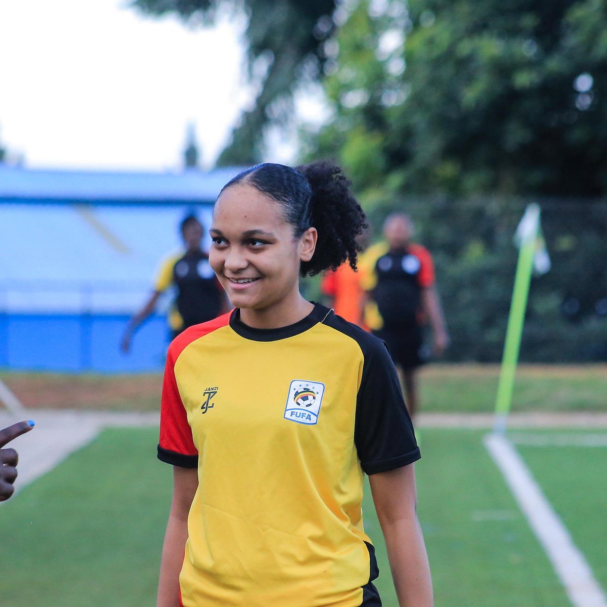 FUFAWomen's tweet photo. Midfielder Sophia Musoke of New England FC, USA, has joined the Teen Cranes training camp at the FUFA Technical Centre in Njeru ahead of the FIFA U-17 Women’s World Cup Qualifiers match against Zimbabwe scheduled for April 12, 2026, in Harare.

#FIFAU17WWCQ | #WomenFootballUG https://t.co/V2kaBcWXjP