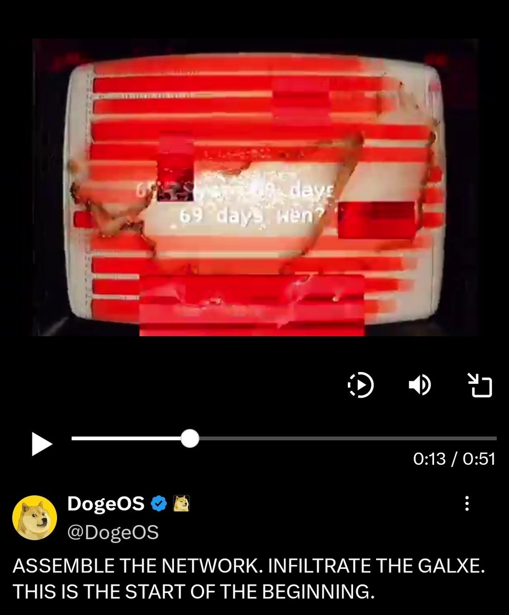 69 days from this tweet, DogeOs  on June 1st 🐶