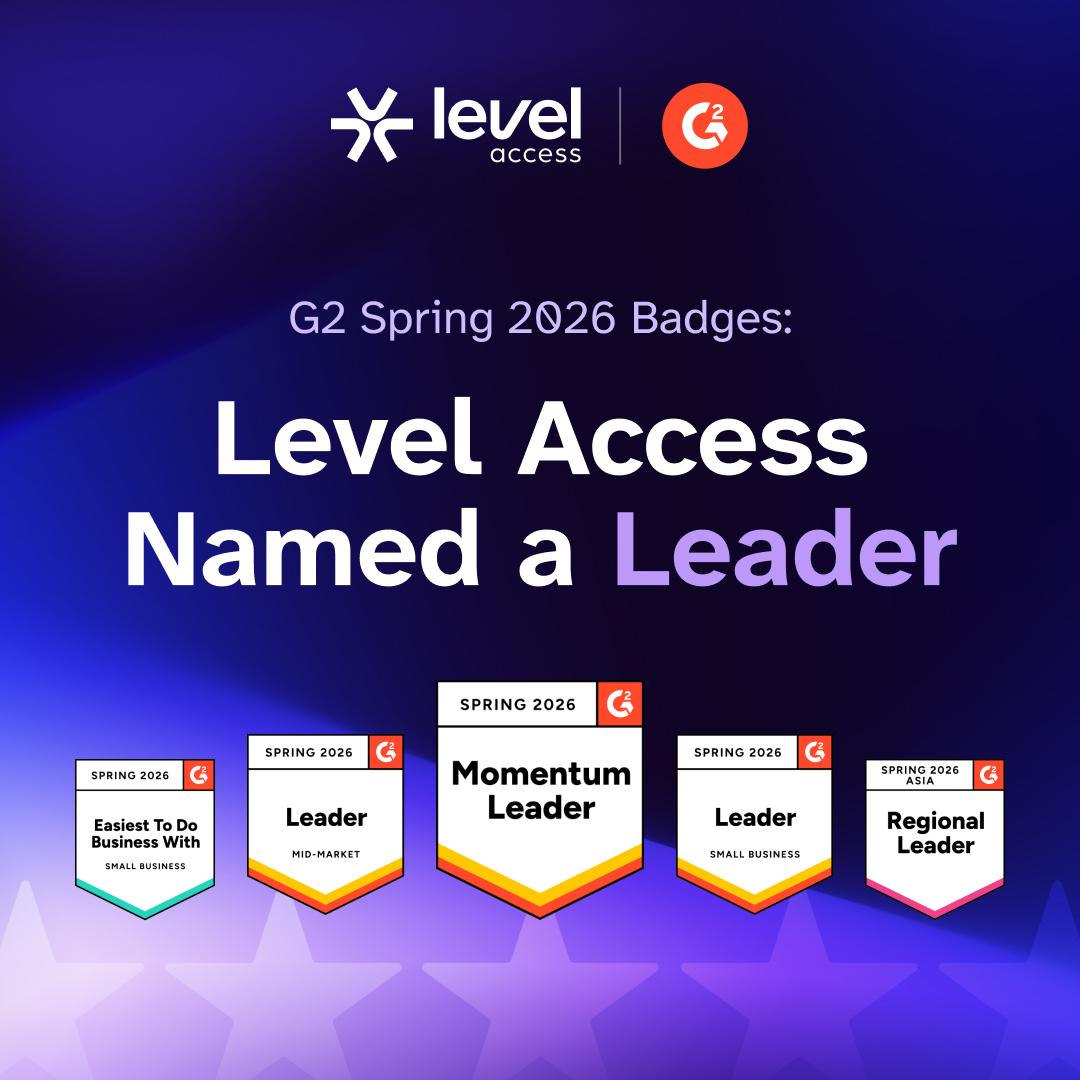 Level Access tweet media