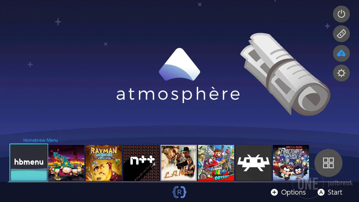 onejailbreak_'s tweet photo. 🗞️Atmosphère 1.11.1 is out with support for Switch firmware 22.1.0. Homebrew still catching up after 22.0 changes 🎮

https://t.co/gy0kbqKOkw https://t.co/6mtvIIyZYa