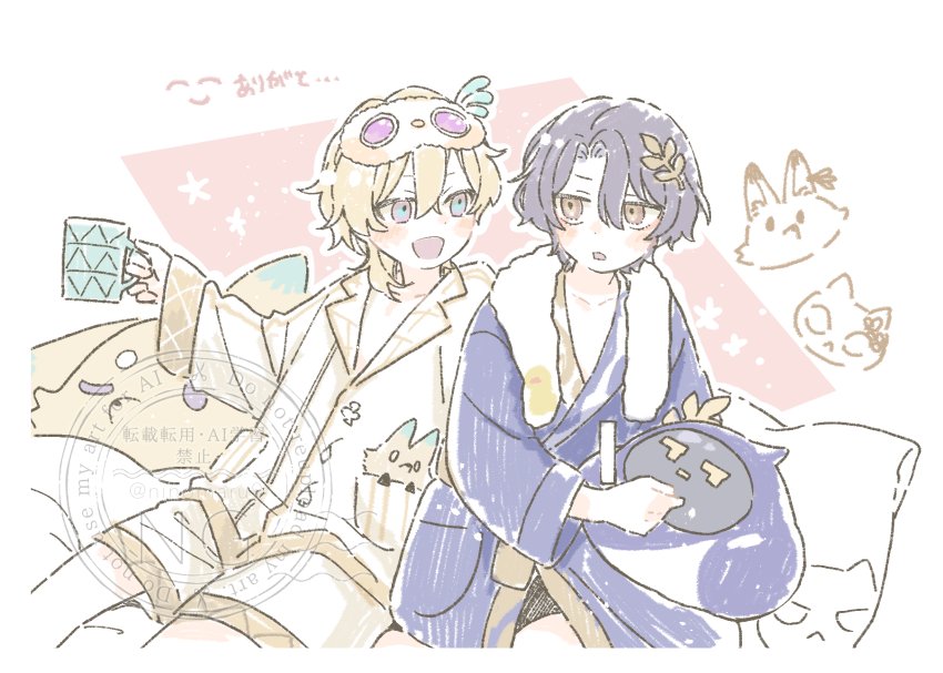 これはレイチュリらくがきたち☺✍✨多分まとめに入れてるんですけど再掲🪩 