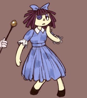 pombian's tweet photo. i really like concept ragatha because she looks much more tired and accepting of things around her with her droopy eyes. like sad and almost dissociated. i always wondered why her door render looked like that and i guess it comes from her concepts ! https://t.co/81idW41WC8