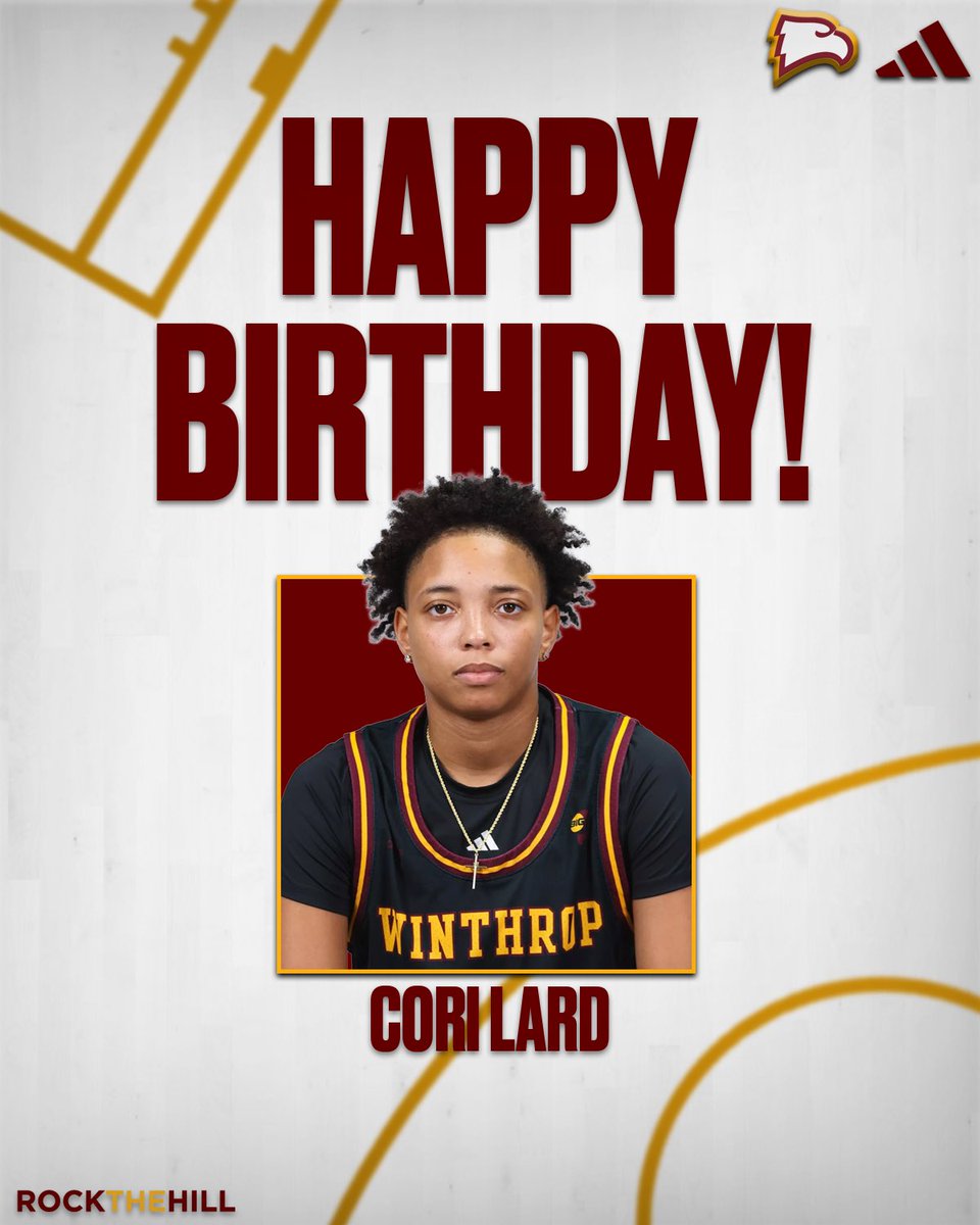 WinthropWBB's tweet photo. Join us in wishing Cori a very happy birthday!!๐๐
#ROCKtheHILL #Everstand #Grit #Toughness https://t.co/RBWdBA73cl