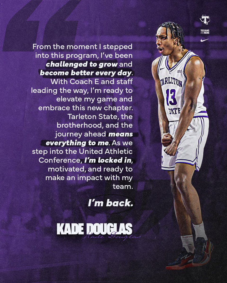 Tarleton State Men's Basketball tweet media