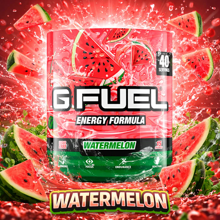 GameHiveGG's tweet image. 🍉Watermelon #GFuel is back on #GameHive!🍉

🍉Straight-up juicy watermelon goodness, sweet, refreshing, and dangerously easy to drink.

🛍️Pick up yours today: gamehive.gg/products/water…