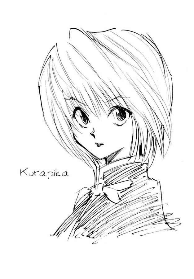 mieowkaa's tweet photo. I don’t understand why some hxh fans get their balls into a twist when kurapika gets perceived as feminine or a girl, mistakingly or not. togashi intentionally drew him this way and he admires androgyny. https://t.co/dtQTx06pLK