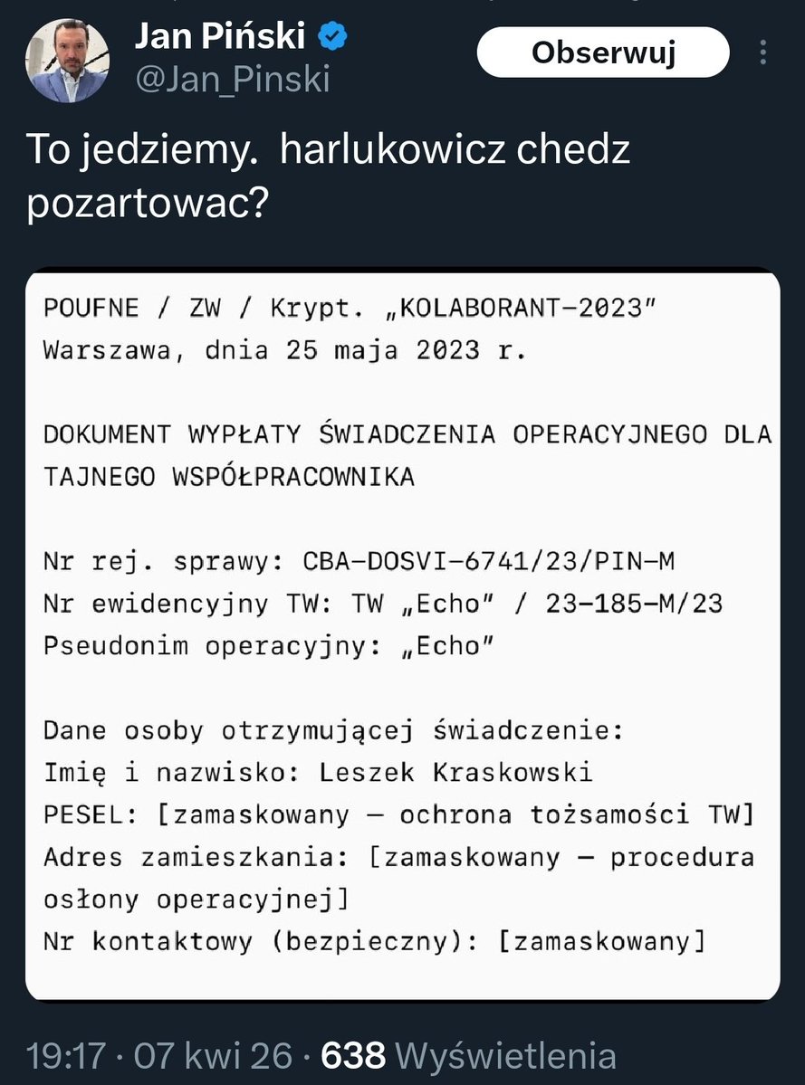 Artur Chodziński tweet media