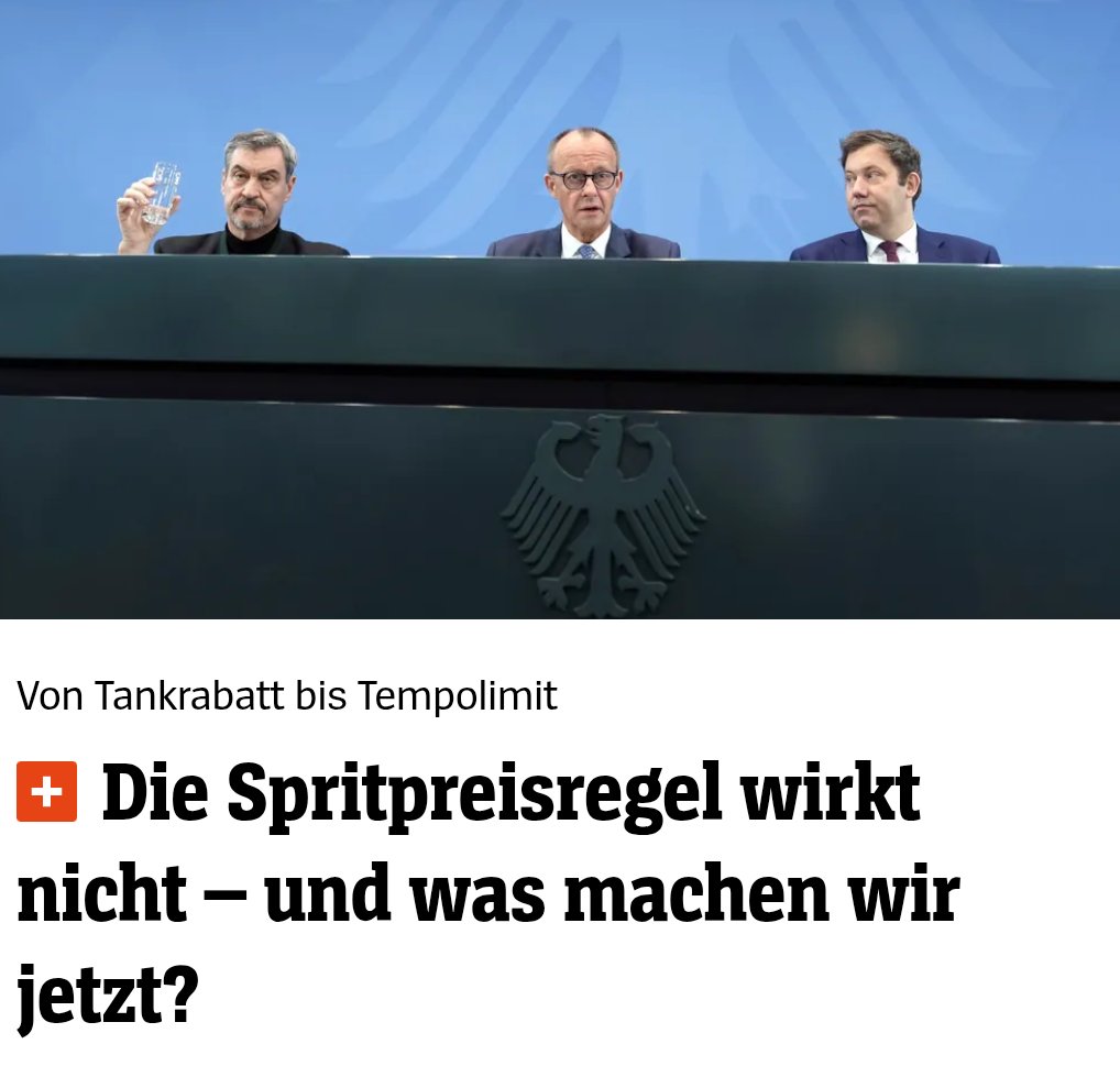 Die drei erbärmlichen von der Tankstelle. Was für ein Elend!