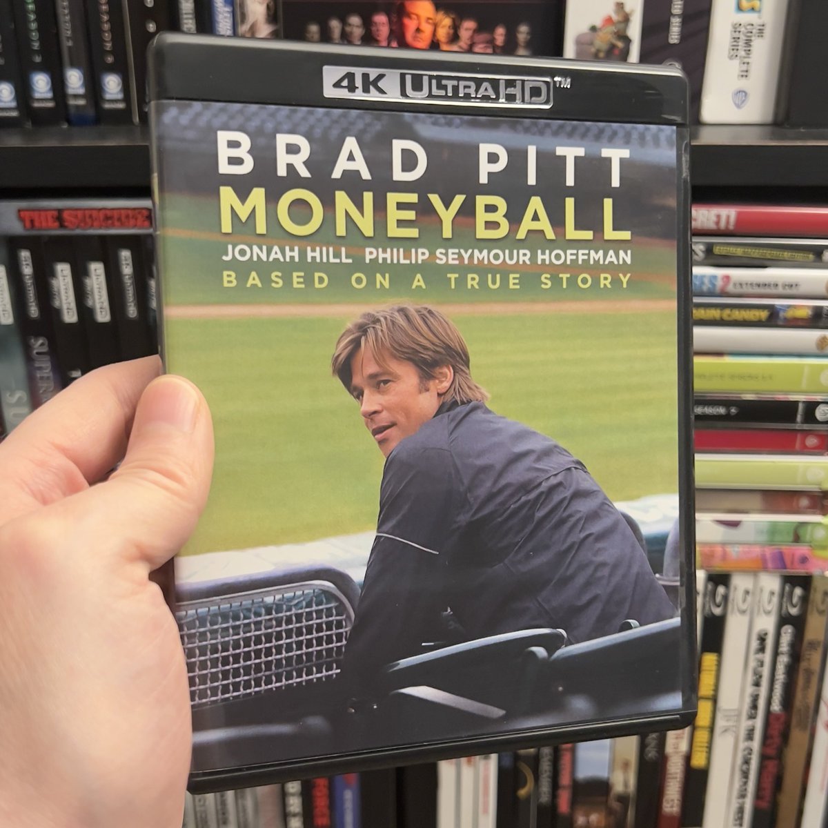 HighDefDiscNews's tweet image. /// #NEWARRIVAL ///

MONEYBALL on 4K UHD Blu-ray via @SonyPicsAtHome. Available on April 28. #4K #Bluray #PhysicalMedia #Moneyball #BradPitt @UltraHDBluray // #ad

News // highdefdiscnews.com/2026/02/19/mon…

Preorders

@ Amazon / amazon.com/Moneyball-4K-U…

@ MovieZyng /