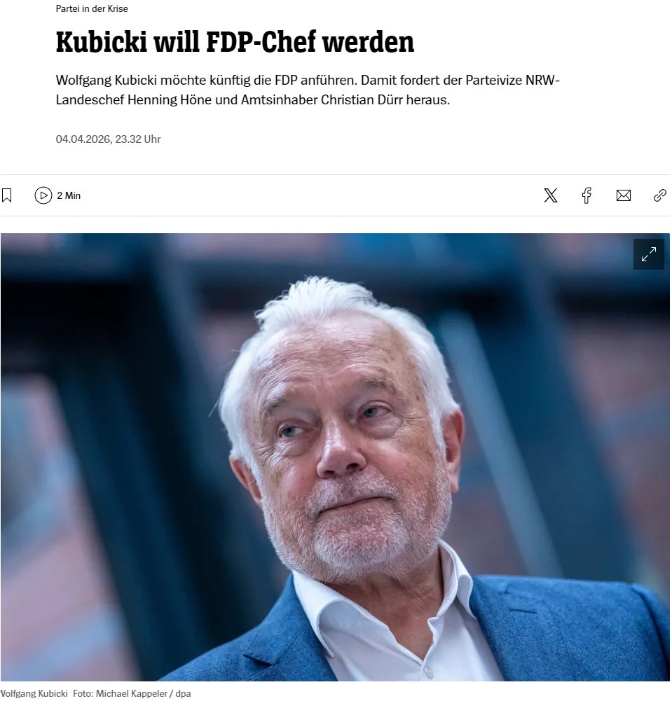 SchlimmeDinge's tweet photo. Immerhin würde es mit #Kubicki auf einem #FDP-Parteitag niemals ein #Alkoholverbot bis 19 Uhr geben. 

🤔 https://t.co/kDQFnRrn6Q