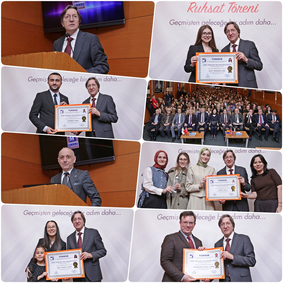 Sabır ve azimle tamamlanan sürecin ardından, meslektaşlarımız bugün Mali Müşavirlik ruhsatlarını almaya hak kazandı. Bu anlamlı ve gurur verici anlarında yanlarında olmaktan mutluluk duyuyor, kendilerini tebrik ediyoruz.