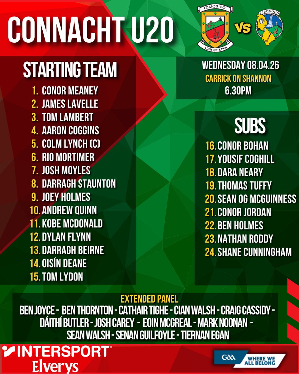 Mayo GAA tweet media