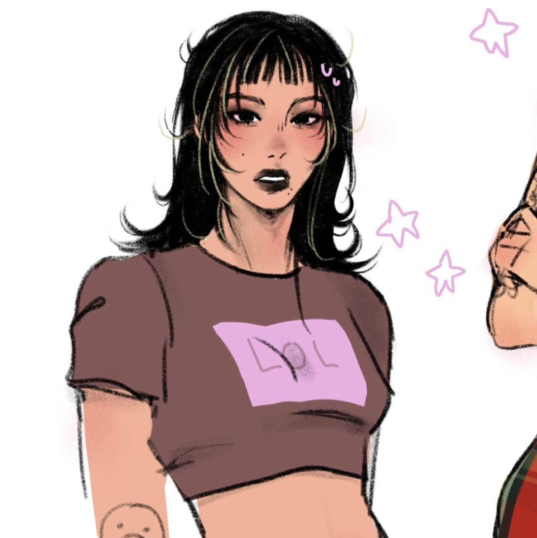 subcastiels's tweet photo. happy (late) asexual day to Me and my oc sumin Yay 🩷 #ocposting #onMain https://t.co/UGL6zlNCxf