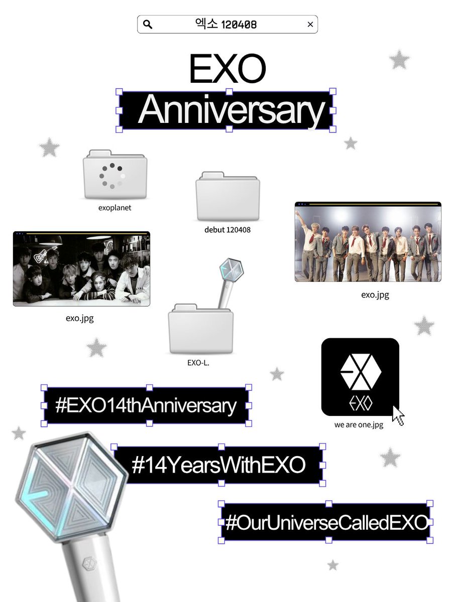 ExoOasisPeru's tweet photo. 14 YEARS ON EXO PLANET
#14YearsWithEXO
#EXO14thAnniversary
#OurUniverseCalledEXO https://t.co/LJRoUYTLBb