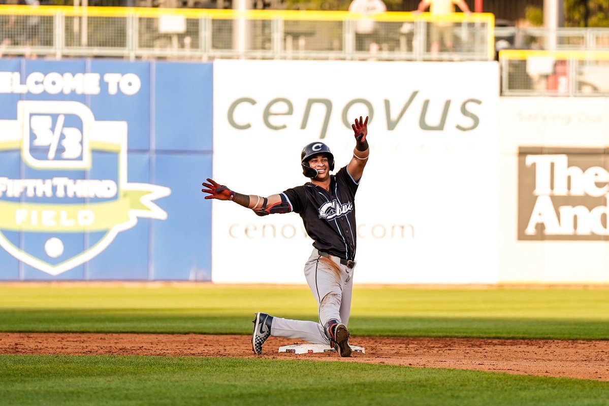 harris33sarah's tweet image. first major league hit for Juan Brito!!!