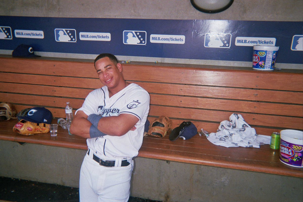 harris33sarah's tweet image. first major league hit for Juan Brito!!!