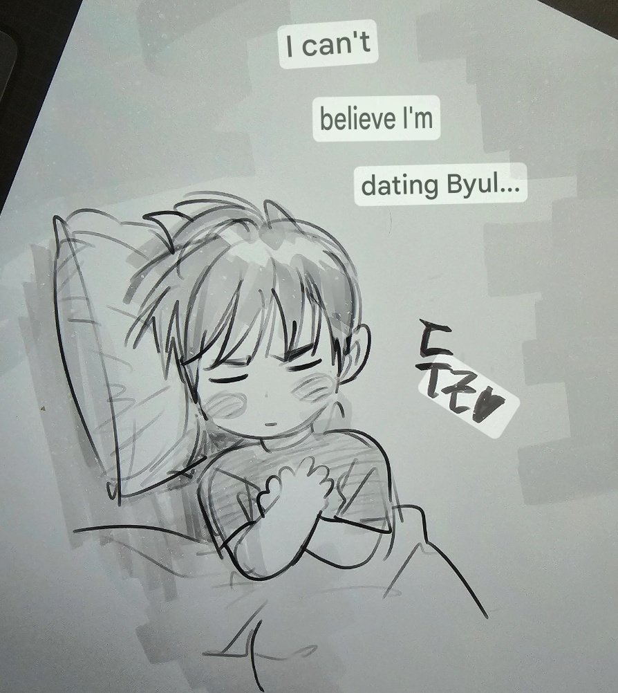 NoheR_09's tweet photo. @13_fargo My baby is so happy to be dating Byul...😭🥹❤️He's so cute...😭❤️ https://t.co/tuZkHrFSov