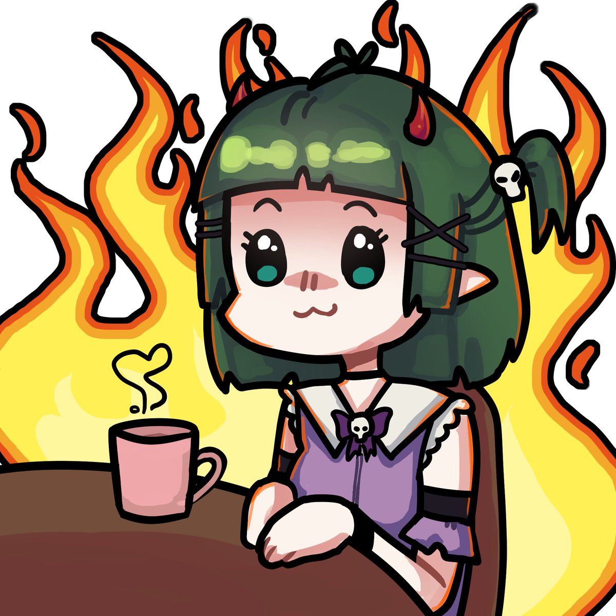 nahime 💀📚 tweet media