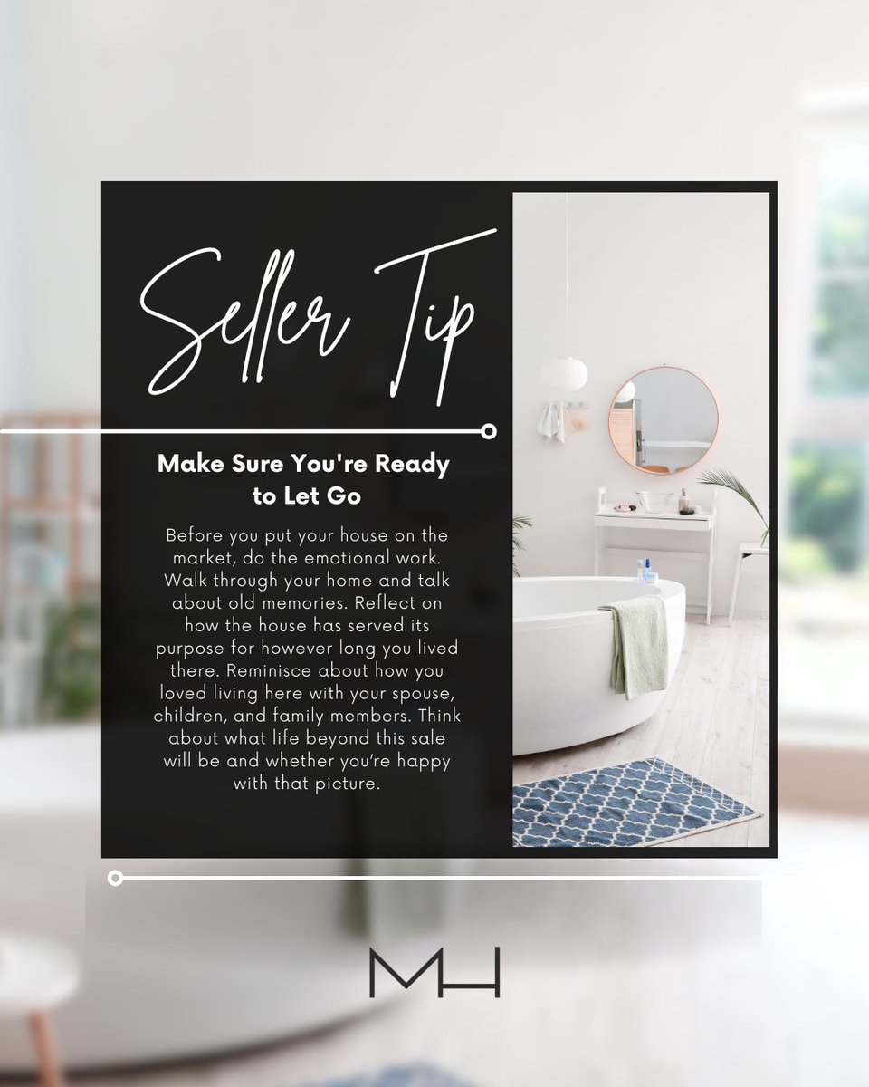 bhamwashrealtor's tweet image. Seller Tip - April

Make Sure You're Ready to Let Go 
.
.
.
.
#MichelleHarrington #Compass #CompassBellingham #RealEstate #SellerTip