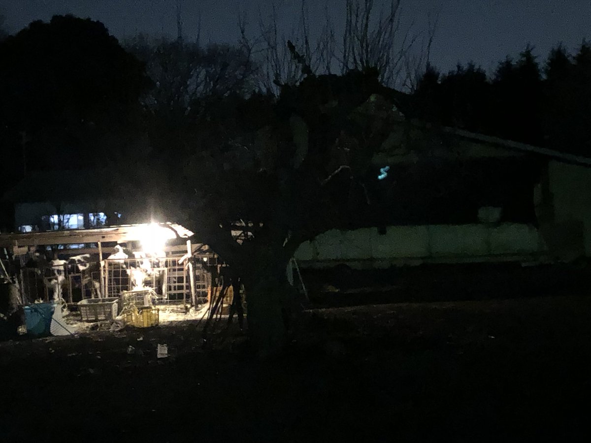 立川市は駅前こそ栄えていますが、私の住んでいる市内の端のエリアまで行くと、信じられないほどの田舎が待っています。4枚目にいたっては牛小屋です。