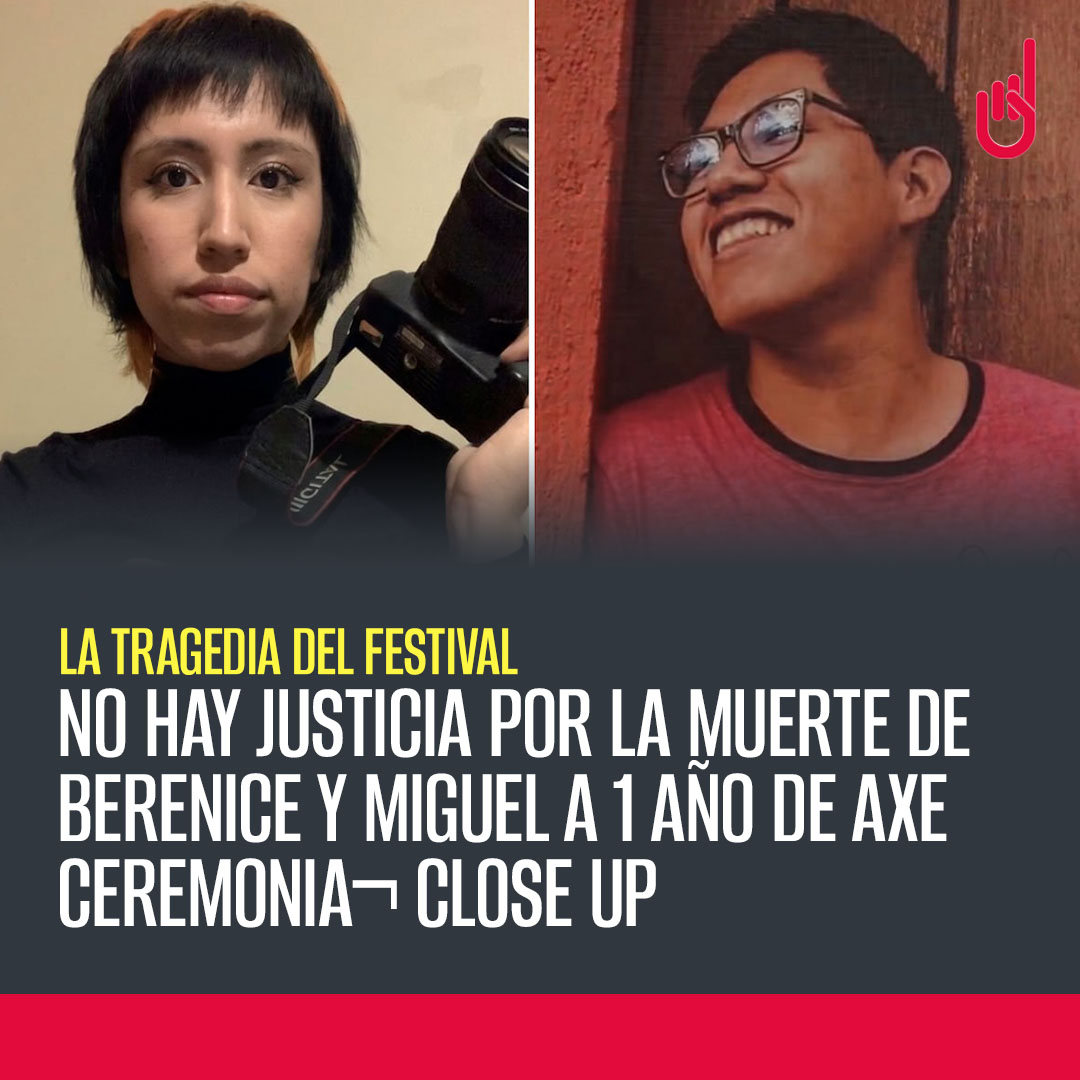 El 5 de abril se cumplió un año desde que los fotoperiodistas Miguel Rojas Hernández y Citlalli Berenice Giles Rivera murieron mientras trabajaban en el Festival  Axe Ceremonia 2025. El caso sigue impune, ninguna empresa ni particular ha sido sancionado sinembargo.mx/4788208/no-hay…