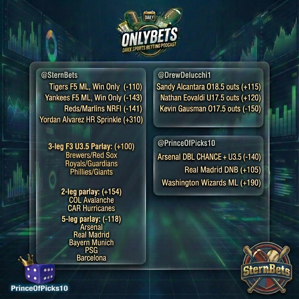 SternBets | Moshe Stern tweet media