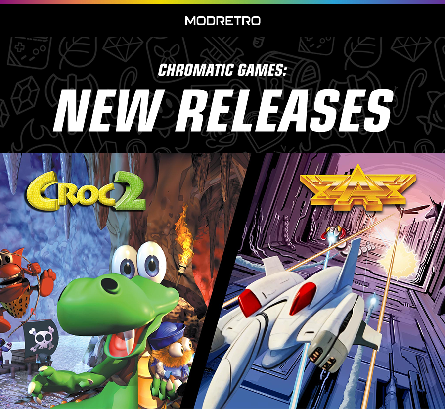 MstrBlinky's tweet photo. Croc 2 and Chikyū Kaihō Gun ZAS (地球解放軍ジ・アース) are now available for @modretro #chromatic and #gameboycolor :D

https://t.co/l7hD4cZqGp https://t.co/9wz3RpdRse
