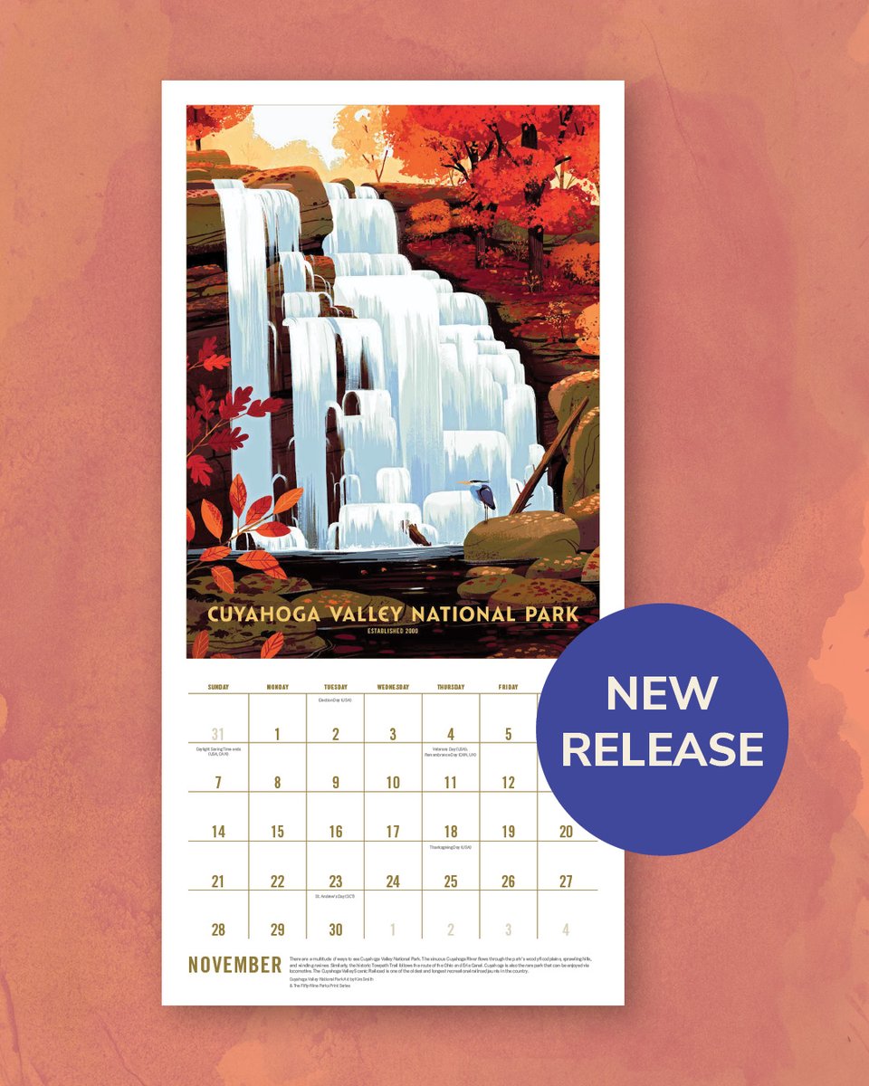 MandalaEarth's tweet photo. 🌲 Explore America’s most iconic landscapes all year with The Art of the National Parks Wall Calendar 2027.

Featuring bold, vintage-inspired artwork and stunning scenes, it’s a beautiful way to plan your year.

https://t.co/D8OguCpRJm

#NationalParks #WallCalendar #MandalaEarth https://t.co/rPgtTzLOE2