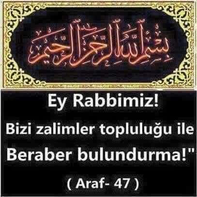 ozkandastan's tweet photo. بِسْــــــــــمِ ﷲِالرَّحْمٰنِ الرَّحِيمِ

Gözleri cehennemlikler
Tarafına çevrildiği zaman
Ey Rabbimiz! 
Bizi zalimler topluluğuyla 
Beraber kılma

[Araf-47

🌹🌹🌹 https://t.co/SfDXNe4Vtg