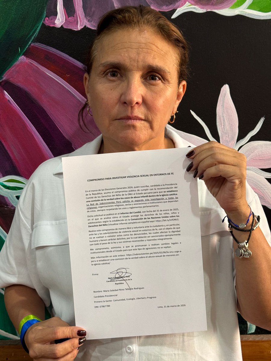 Red de Sobrevivientes Perú tweet media