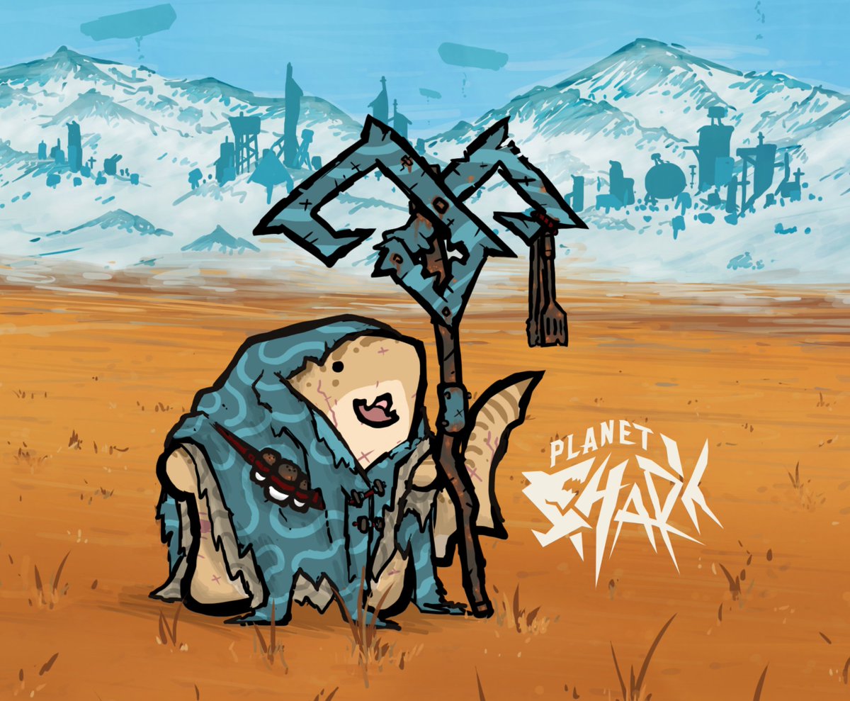 spectralidax's tweet photo. Because we released the full version of Planet Shark (which can be found here https://t.co/f23BsR21zr ) I'm going to be reposting some of my favorite Planet Shark art this week until I run out. I hope you all enjoy. 7 https://t.co/jYJZSpreqT