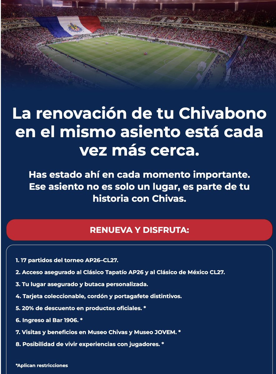 AlexRdsm's tweet photo. Qué pasó? @Chivas no habrá jersey este año en el chivabono anual? https://t.co/hApBXYXjGp