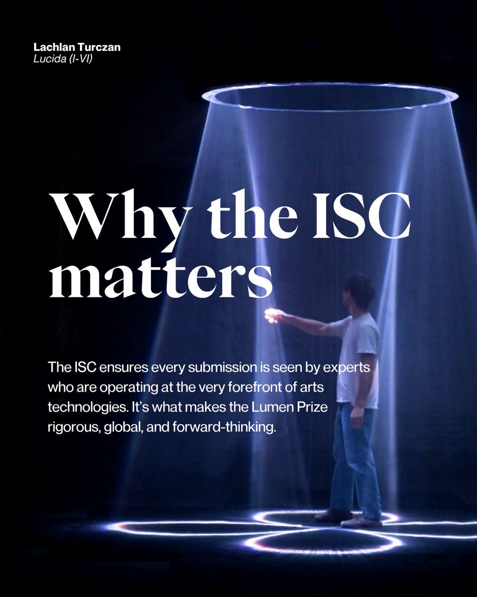 The Lumen Prize tweet media