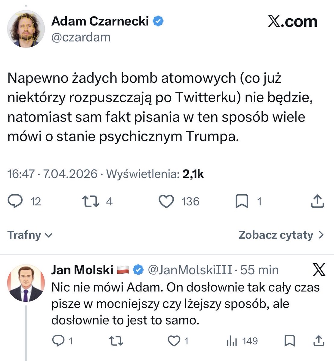 Tomasz Problem tweet media