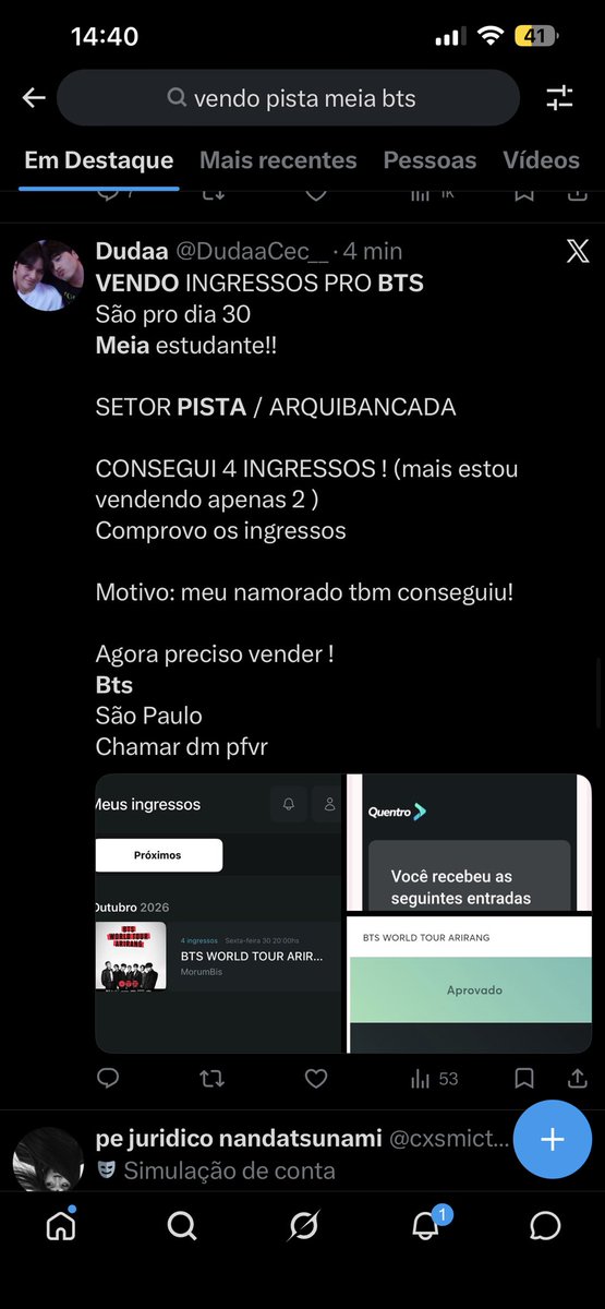 lala :) VAI VER O BTS tweet media