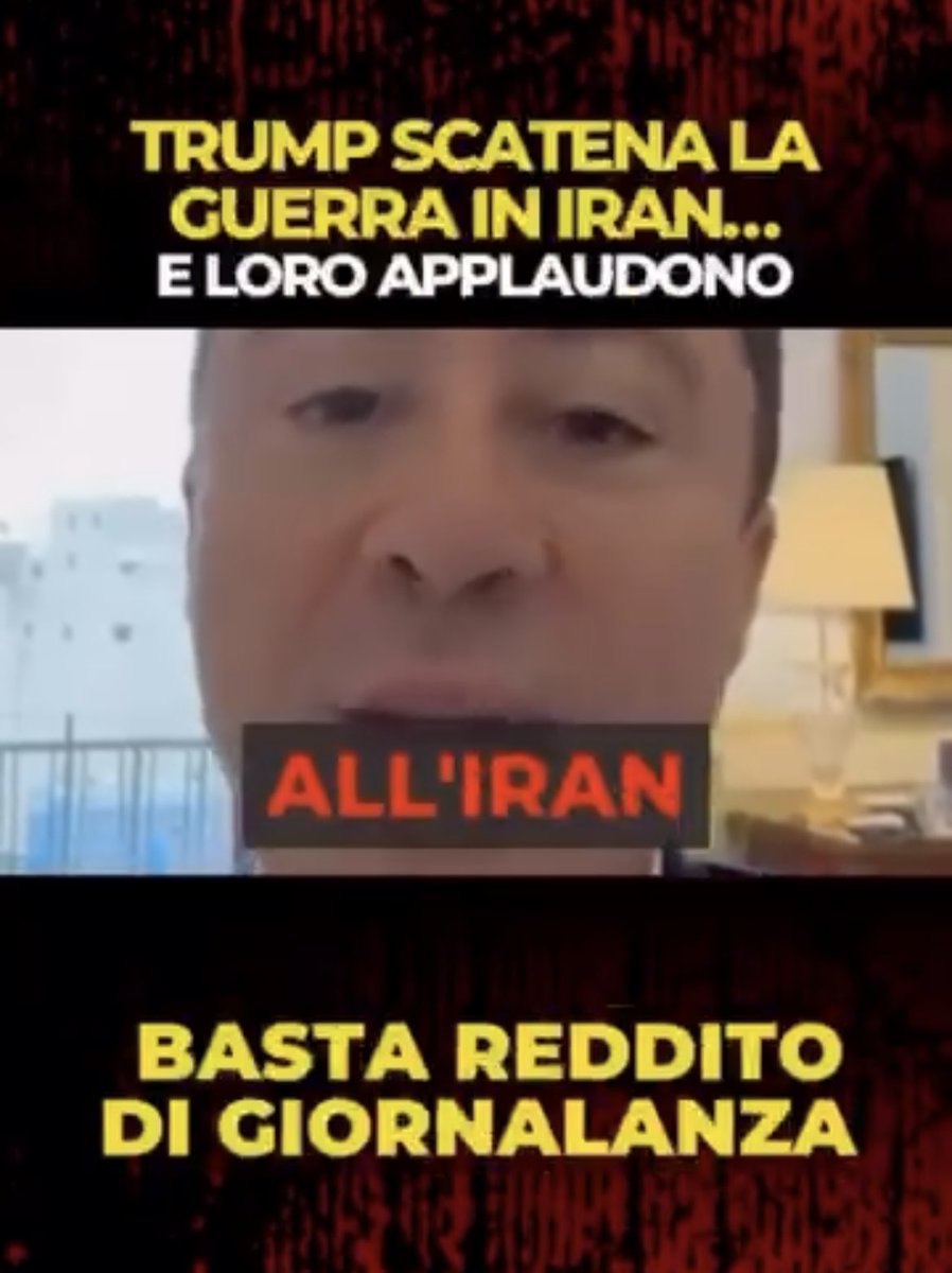Quello che succede in Iran lo paghiamo alla pompa di benzina.

Per questo il tema dell’informazione riguarda tutti noi.

GUARDA IL VIDEO: facebook.com/share/r/17htfA…