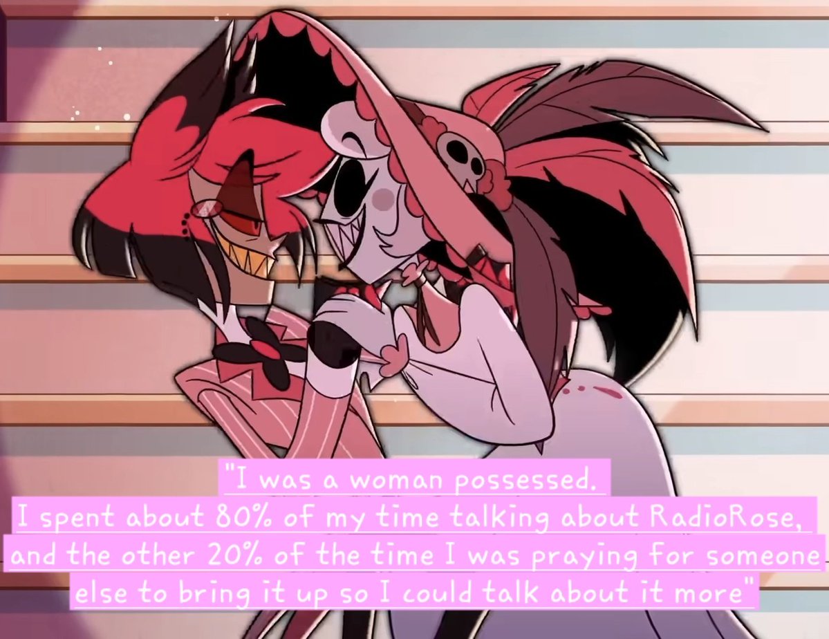 So, no word of a lie, but I am still this obsessed over RadioRose 😅

I will talk to anyone about it
 📻 🌹