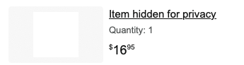 mbutterfly32411's tweet photo. @Rach4Patriarchy - I ordered your book on Amazon.  This is a screenshot of the alert telling me that it is out for delivery. It won't show the cover until I click on it. 🙄Thank you Amazon for the concern for my privacy.🤣 https://t.co/ZpGqh6Ythh