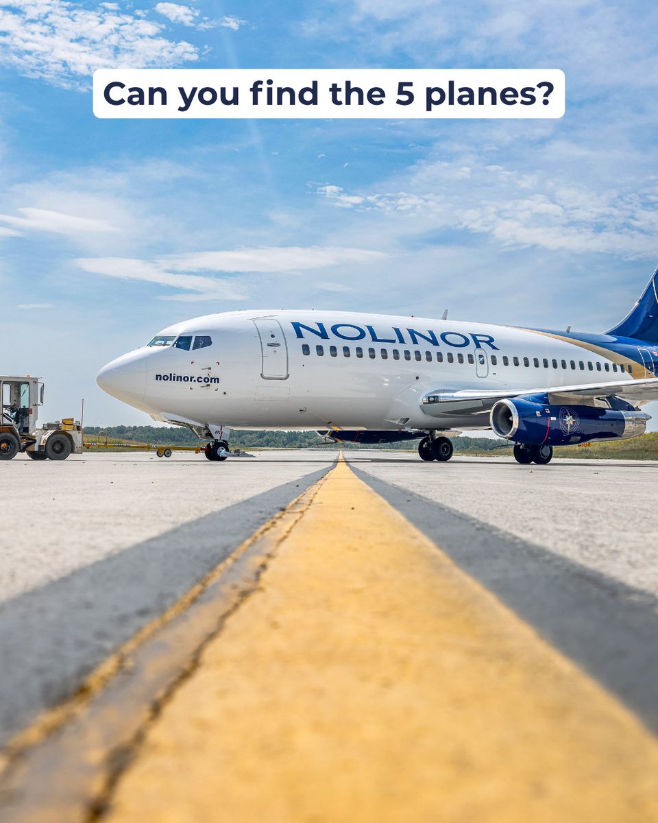 nolinoraviation's tweet photo. Game of the day!
Can you find the 5 hidden airplanes in the image? ✈️ 🕵️♀️
Let us know in the comments if you found them.
#NolinorAviation #GameOfTheDay #FindThePlane #Nolinor https://t.co/dE8MXxeokV