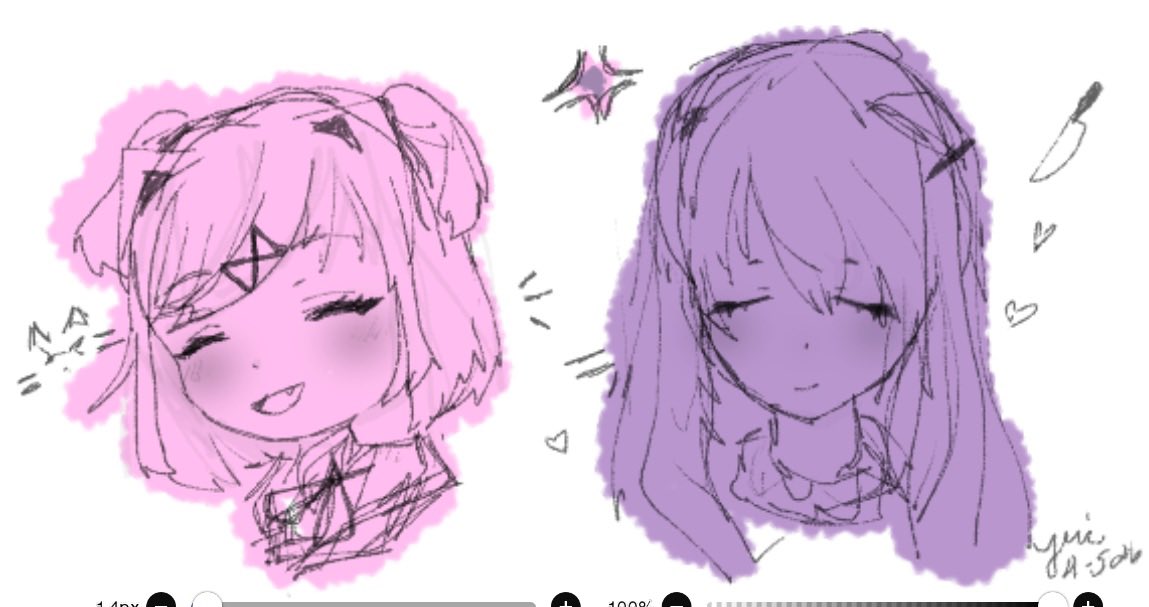 somnoslvtty's tweet photo. #natsuri #ddlc https://t.co/Ol72TXEljB