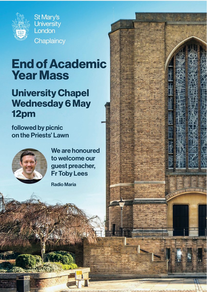 St Mary's University Chaplaincy tweet media