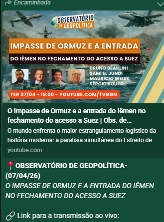 Link: 
youtube.com/live/6lCZWA28G…