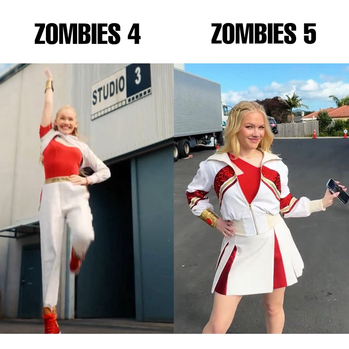 multifanrockz1's tweet image. Freya’s Costume for Zombies 4 and her costume for Zombies 5