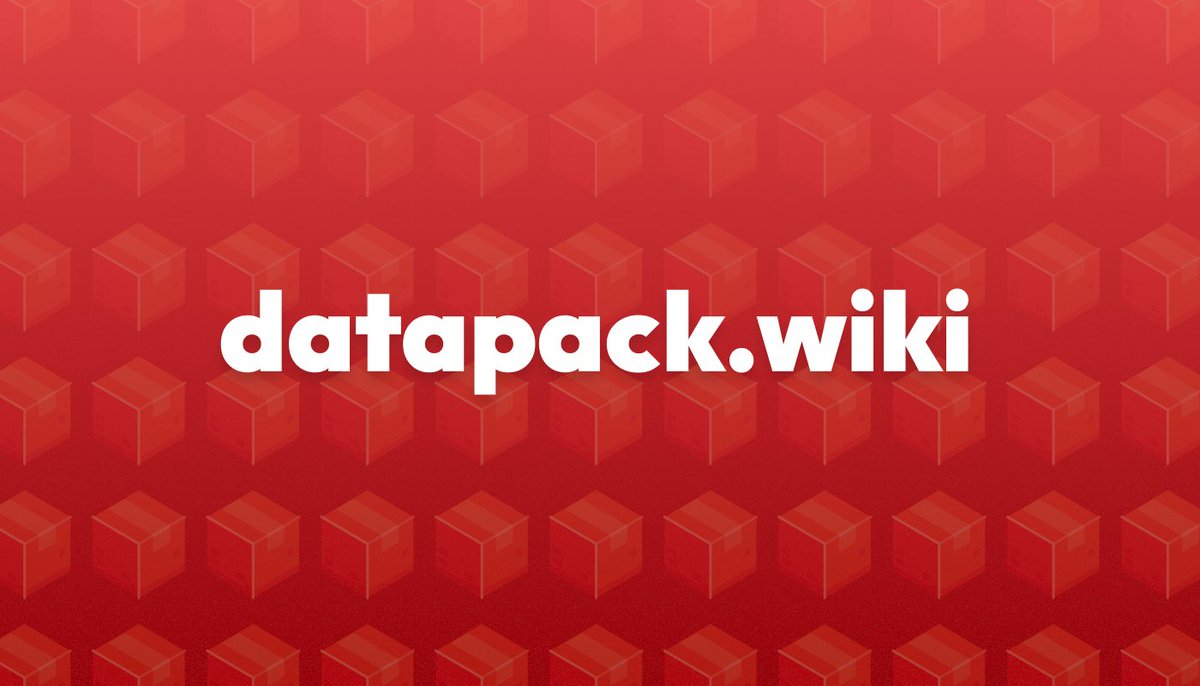 datapackwiki's tweet photo. Are you looking to make datapacks for Minecraft Java and don't know where to start?
We have a curated selection of guides to help you get started over at: https://t.co/I4vS5ax7jV
Further support can be found at: https://t.co/It3twQPiZY
#minecraft #datapacks #mapmaking https://t.co/mEnDyNiZ9D
