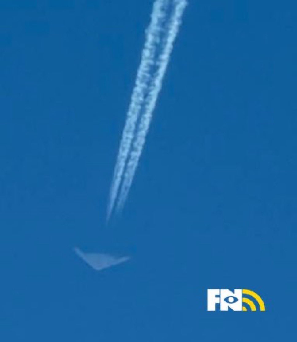 ChaudharyParvez's tweet image. BIG BREAKING:  
B-2 bombers spotted on the move; location withheld for OPSEC - FN

Heavy strategic movements are underway as U.S. Air Force B-2 Spirit stealth bombers have been spotted departing Whiteman AFB for long-range operations.

#Bombers #iranwar #israel