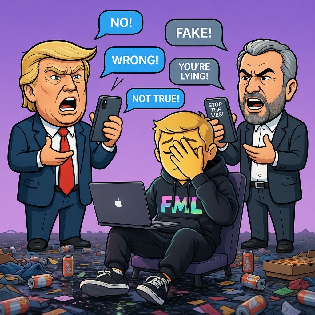 <a href="/Polymarket/">Polymarket</a> Live view of the peace talks!

$FML 🤦‍♂️

3BHhMXMyyGGzLcTk6u5iJwTcV7eEGG9bWJrTKUttpump

$Sol $Lol