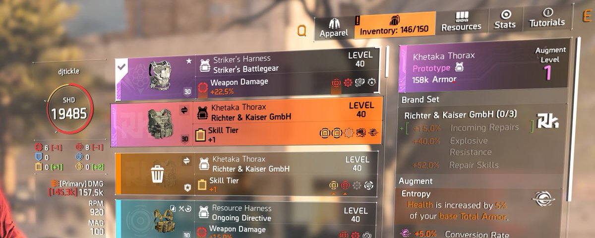 djtickle's tweet image. T9 and T10 Clear! #TheDivision2 Pickup grp! 5 Protos for materials too!