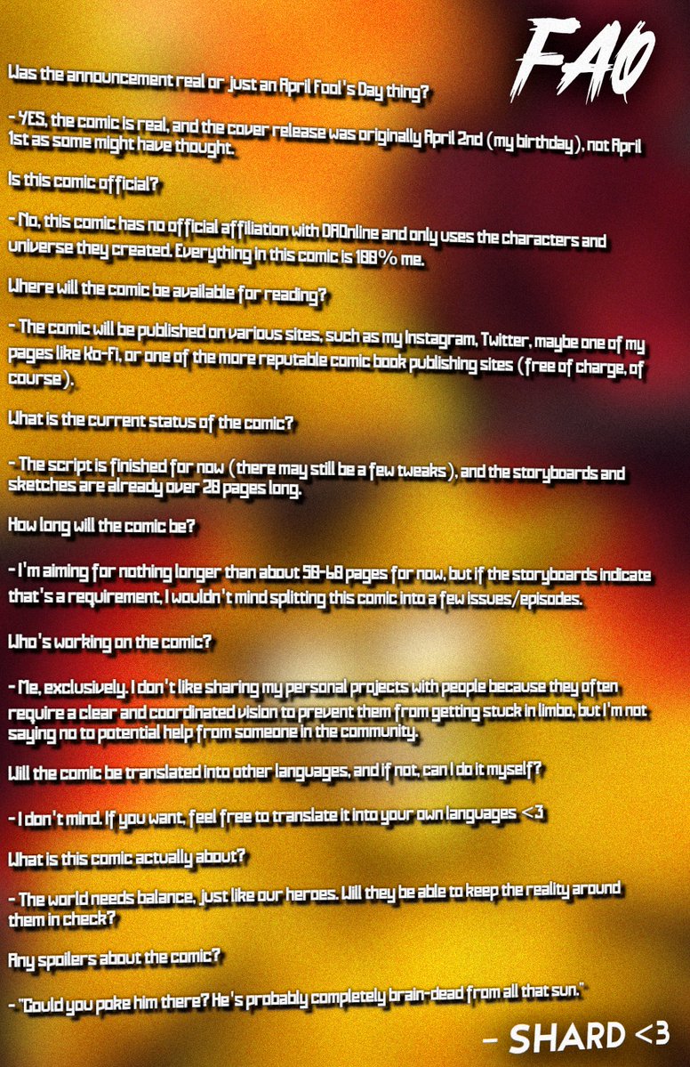 ShardLine | COMMS OPEN! tweet media