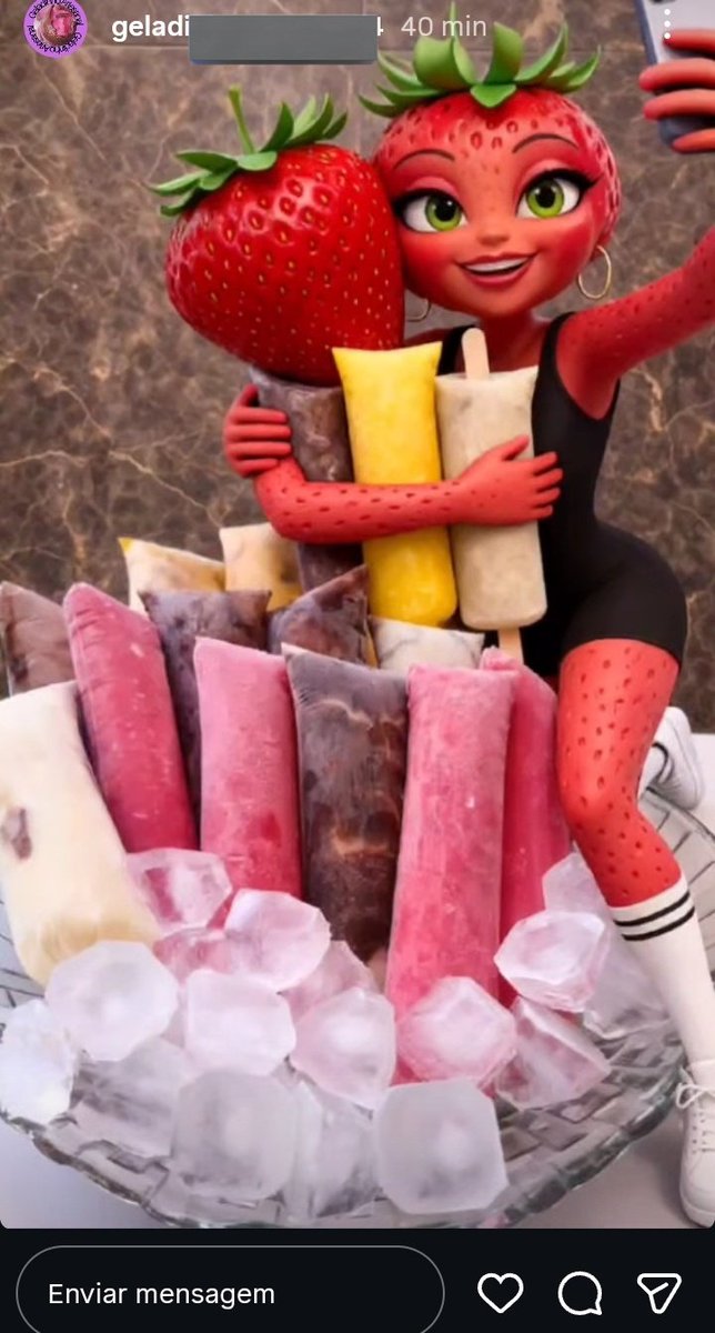 A MINHA TIA QUE VENDE GELADINHO GOURMET NOS STORYS MDS